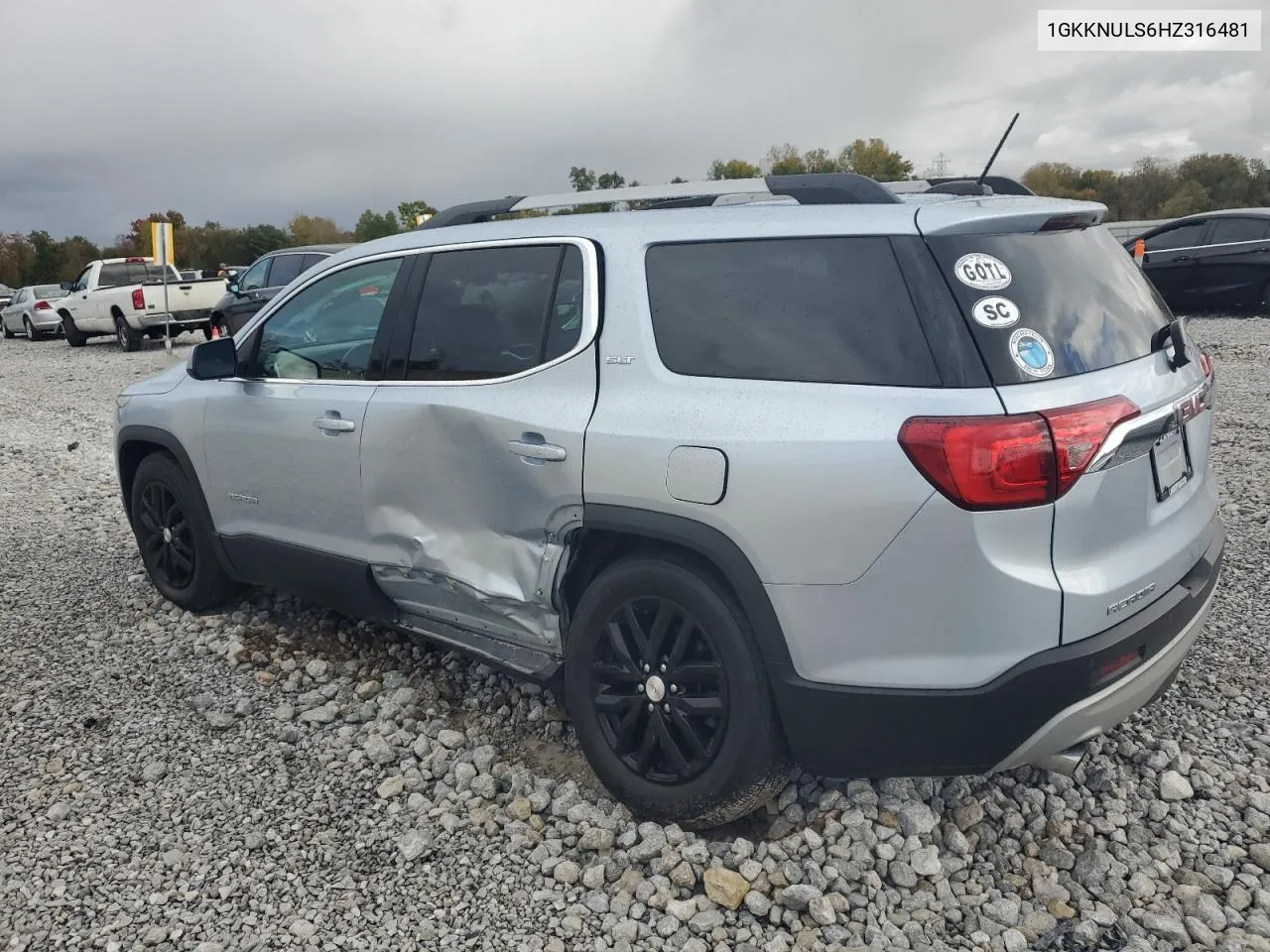 1GKKNULS6HZ316481 2017 GMC Acadia Slt-1