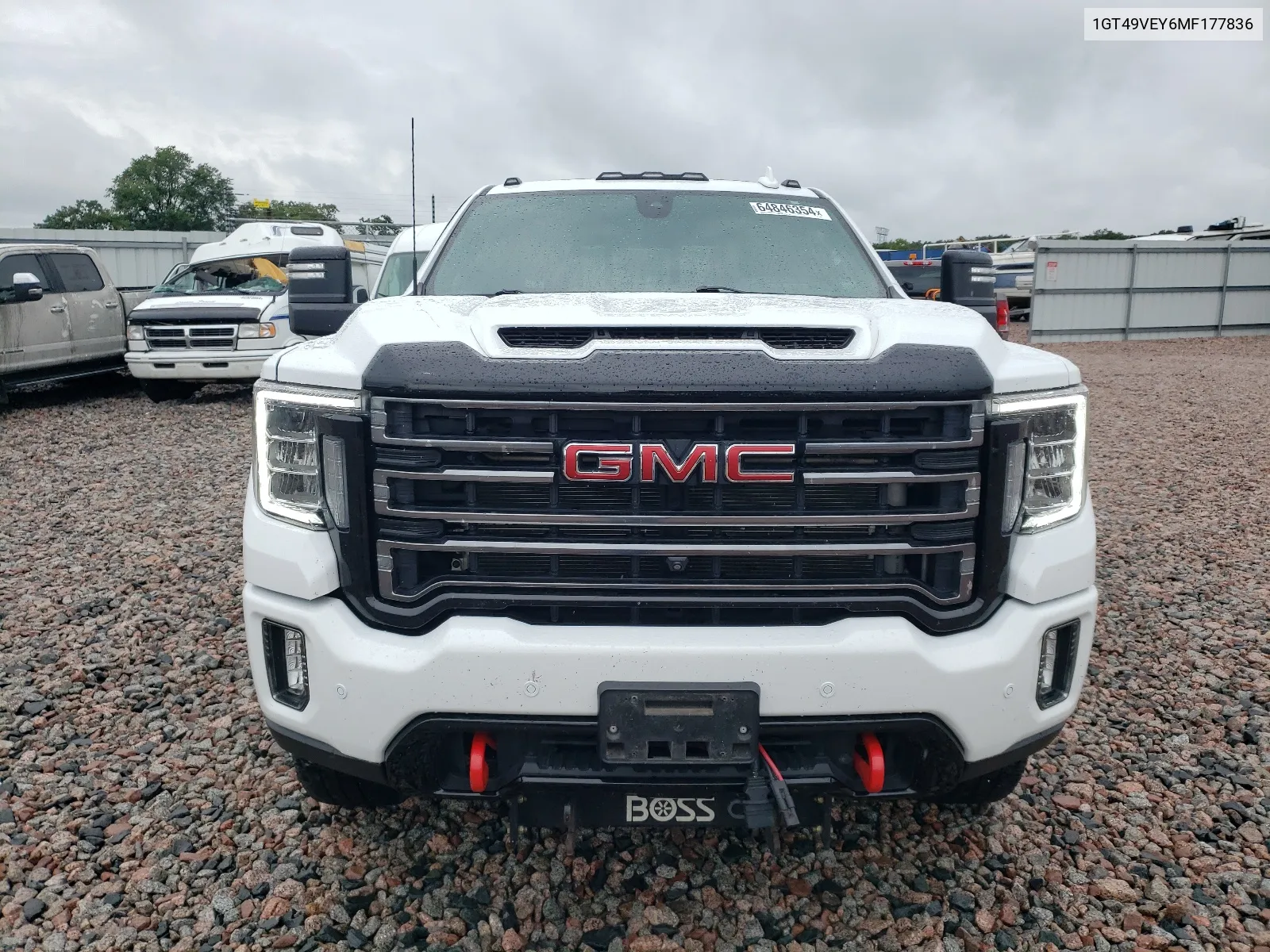 2021 GMC Sierra K3500 At4 VIN: 1GT49VEY6MF177836 Lot: 64846354