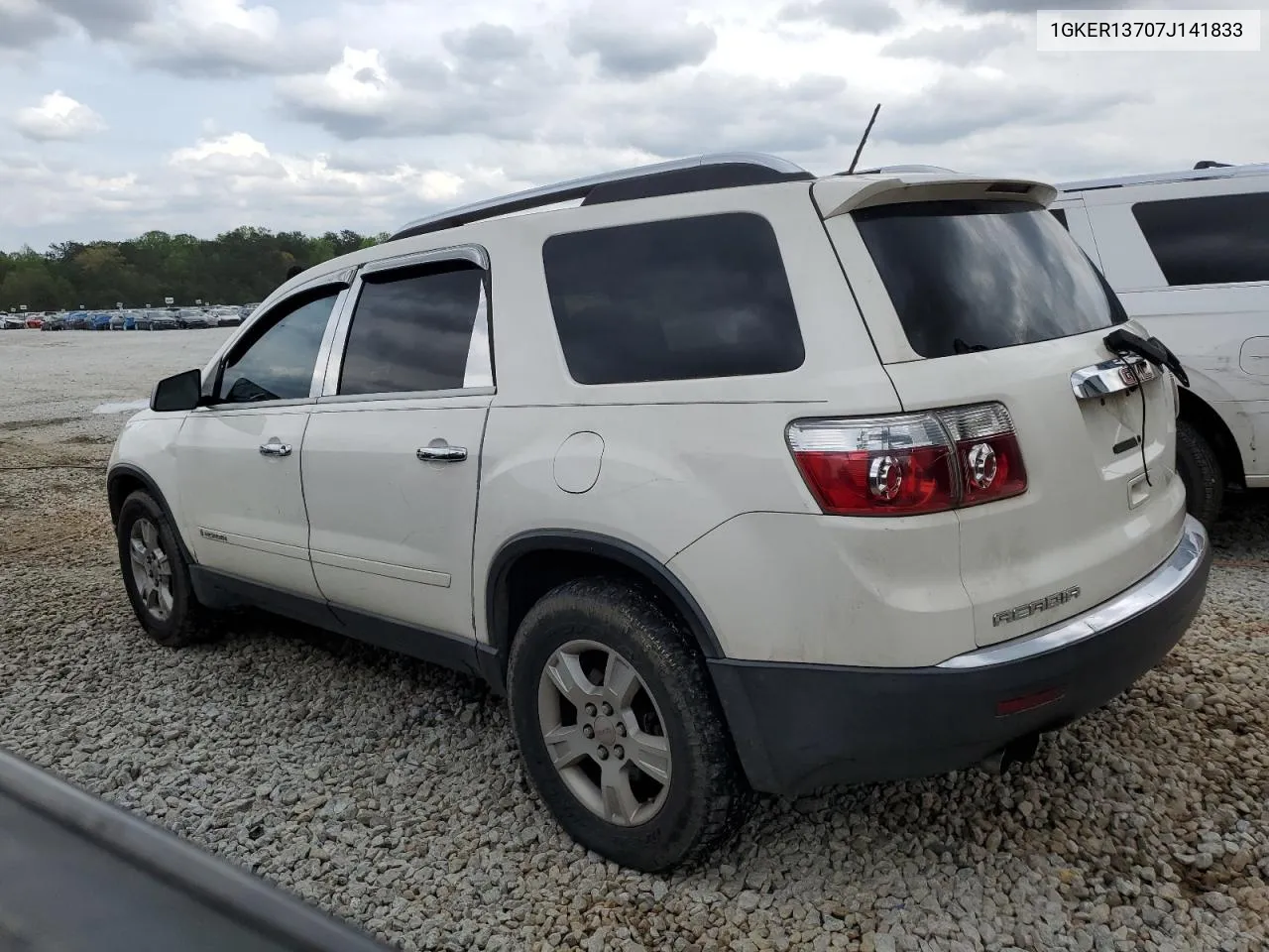 2007 GMC Acadia Sle VIN: 1GKER13707J141833 Lot: 49342964