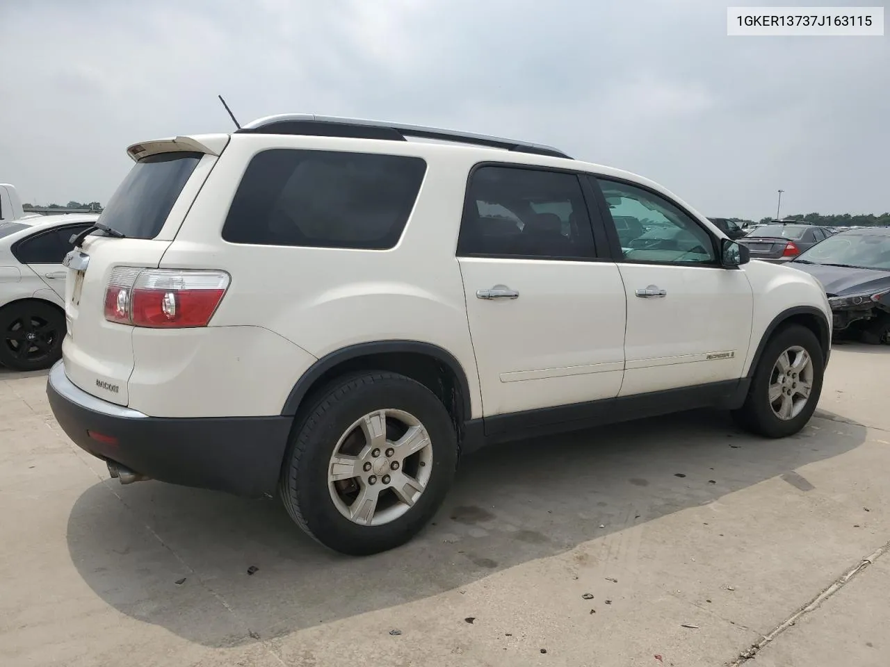 2007 GMC Acadia Sle VIN: 1GKER13737J163115 Lot: 56385654