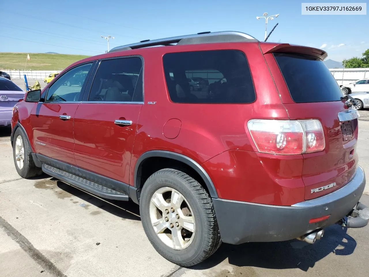 2007 GMC Acadia Slt-2 VIN: 1GKEV33797J162669 Lot: 59976344