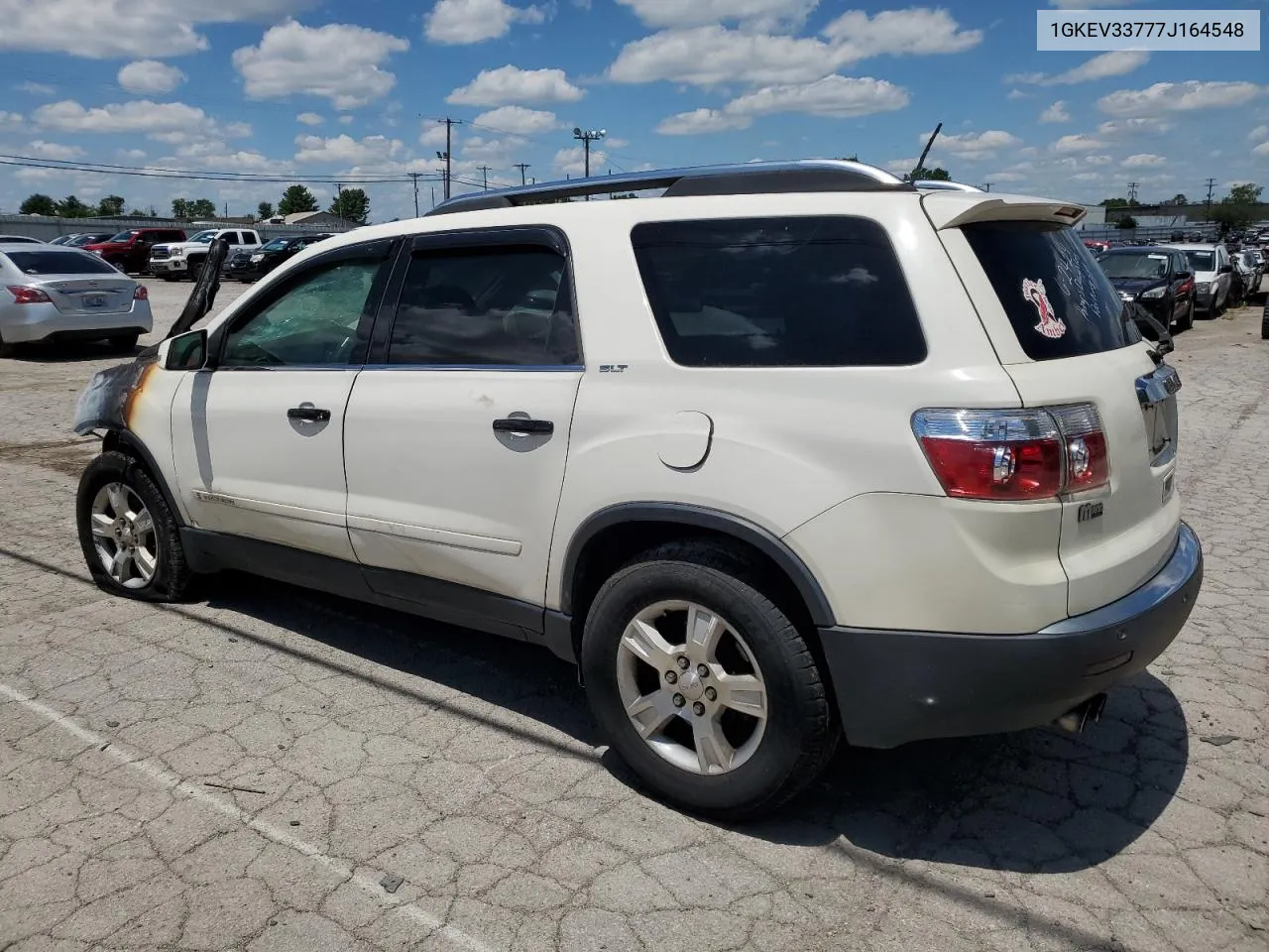 2007 GMC Acadia Slt-2 VIN: 1GKEV33777J164548 Lot: 60706704