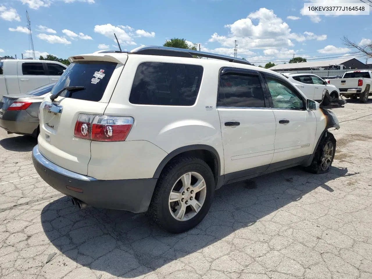 2007 GMC Acadia Slt-2 VIN: 1GKEV33777J164548 Lot: 60706704