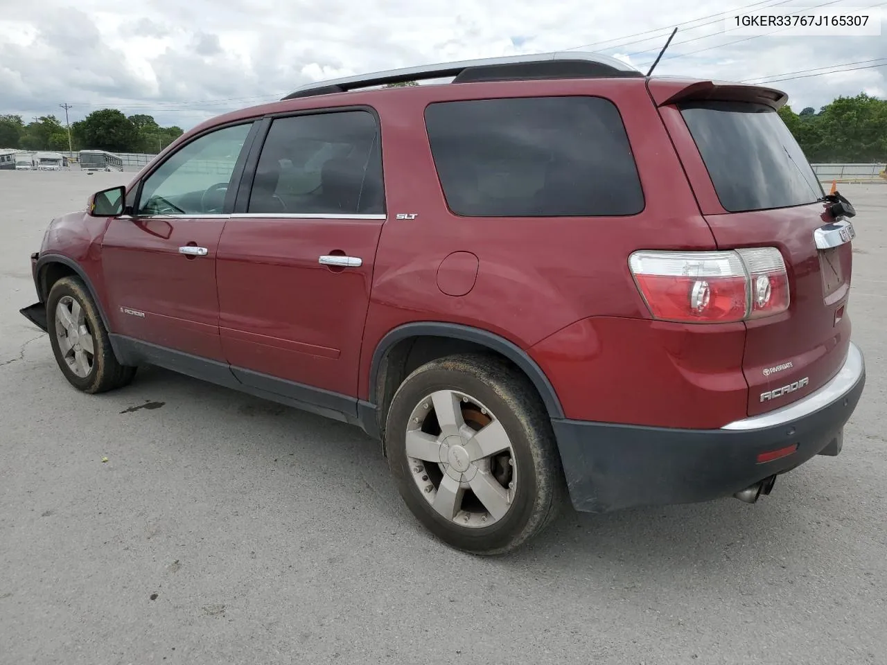 2007 GMC Acadia Slt-2 VIN: 1GKER33767J165307 Lot: 60875544