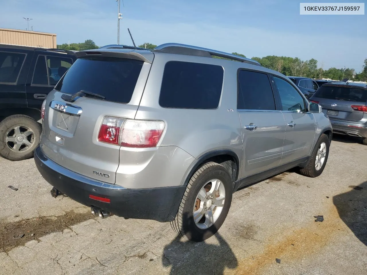 2007 GMC Acadia Slt-2 VIN: 1GKEV33767J159597 Lot: 65327314