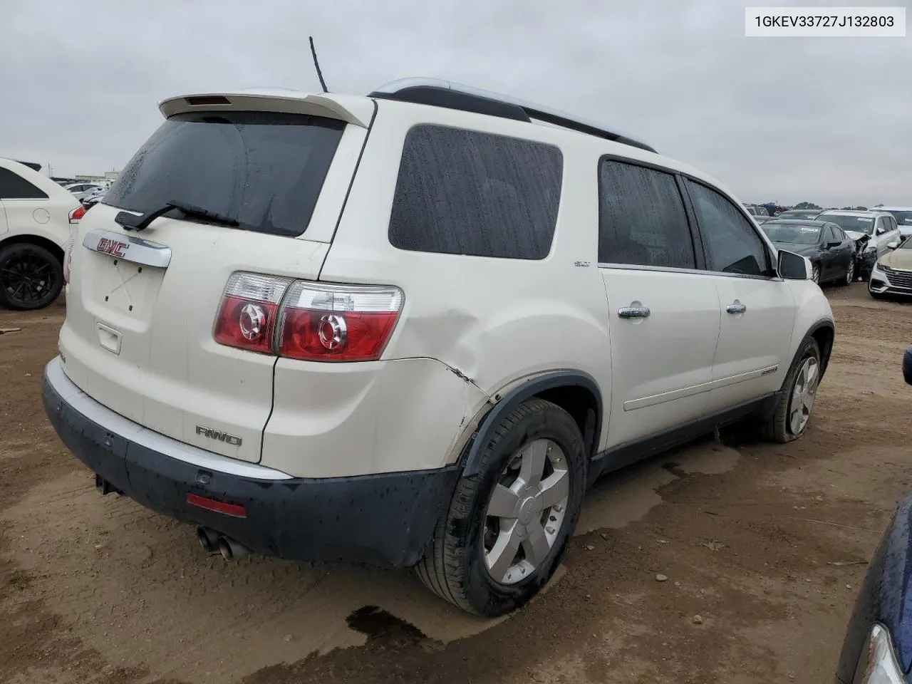 2007 GMC Acadia Slt-2 VIN: 1GKEV33727J132803 Lot: 66424924