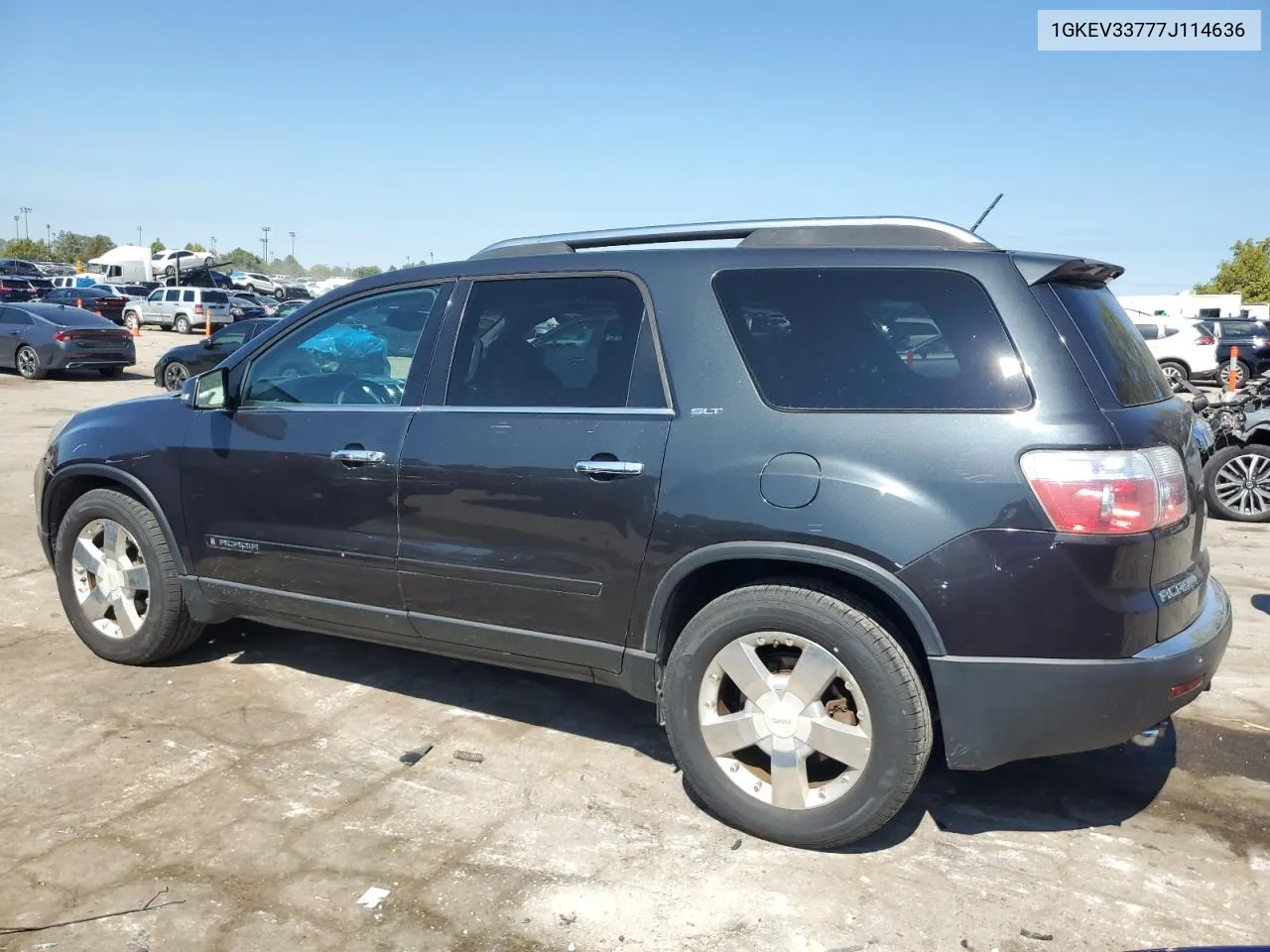 2007 GMC Acadia Slt-2 VIN: 1GKEV33777J114636 Lot: 70241934