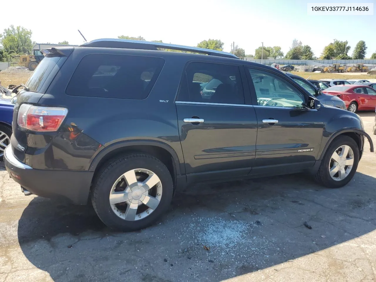 2007 GMC Acadia Slt-2 VIN: 1GKEV33777J114636 Lot: 70241934