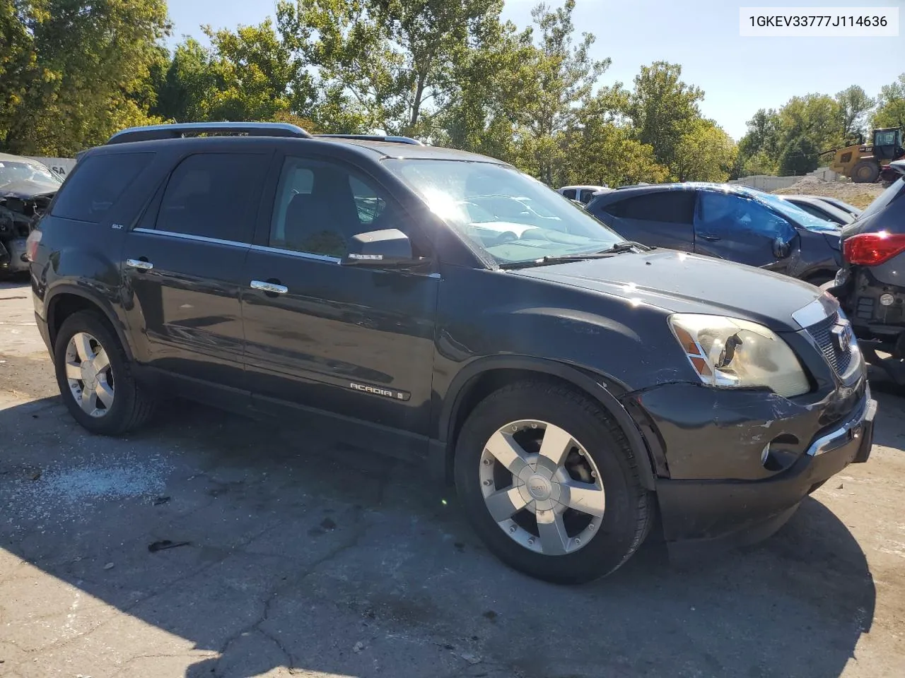 2007 GMC Acadia Slt-2 VIN: 1GKEV33777J114636 Lot: 70241934