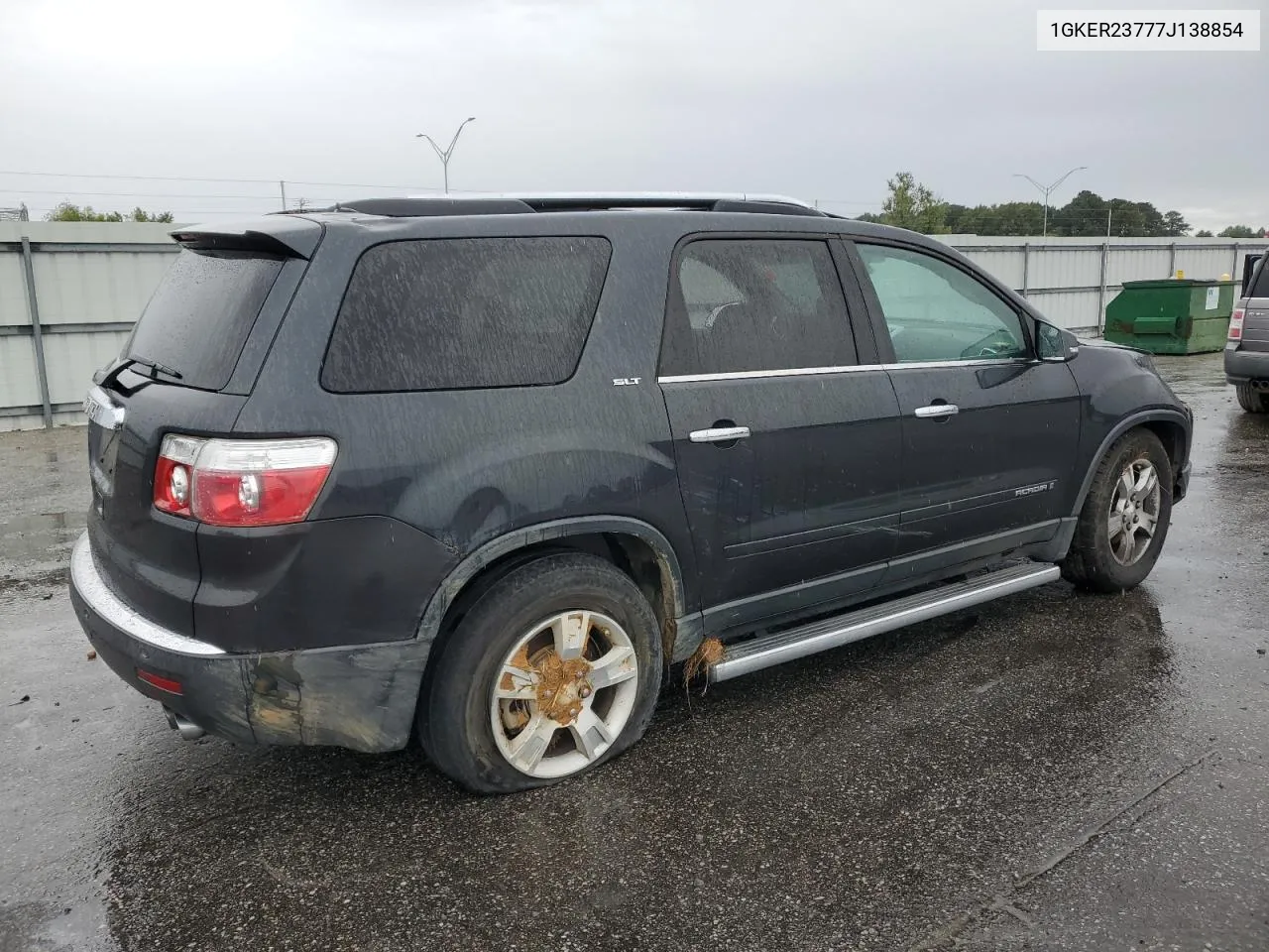 2007 GMC Acadia Slt-1 VIN: 1GKER23777J138854 Lot: 71409694