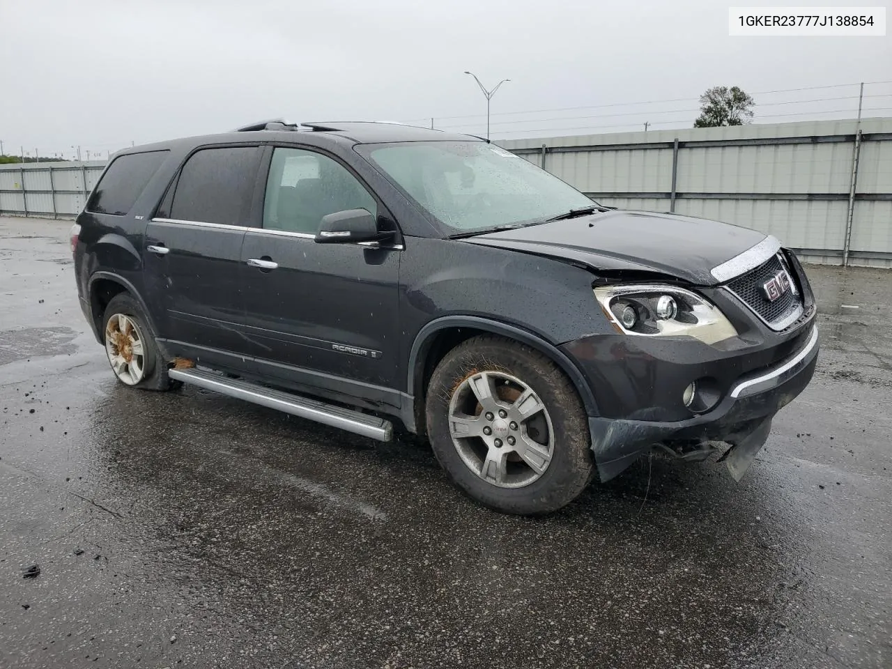 2007 GMC Acadia Slt-1 VIN: 1GKER23777J138854 Lot: 71409694