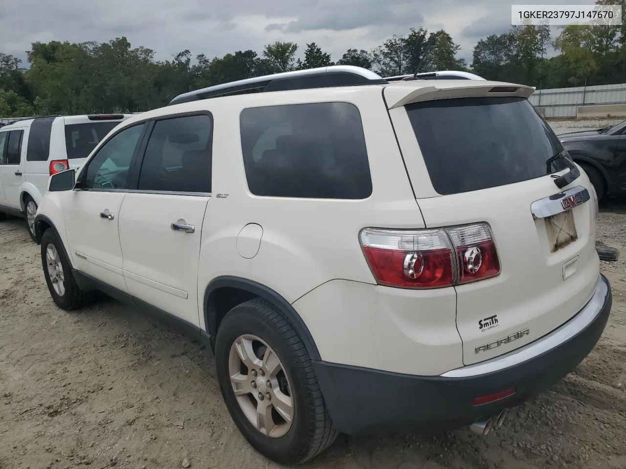 2007 GMC Acadia Slt-1 VIN: 1GKER23797J147670 Lot: 71708624