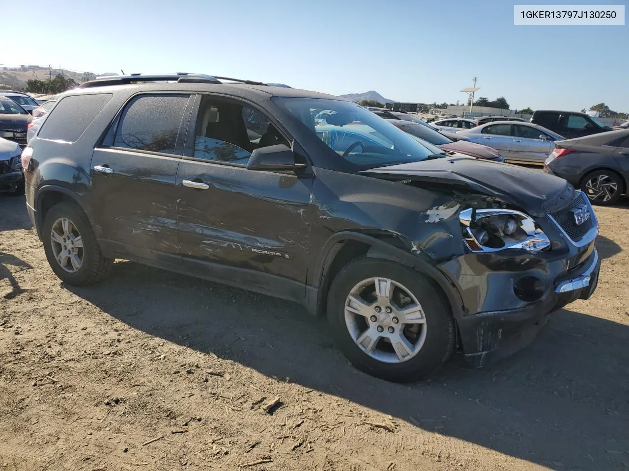 2007 GMC Acadia Sle VIN: 1GKER13797J130250 Lot: 71813204