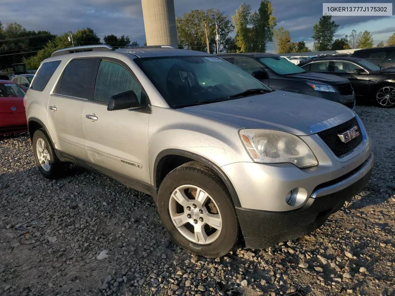 2007 GMC Acadia Sle VIN: 1GKER13777J175302 Lot: 72707804