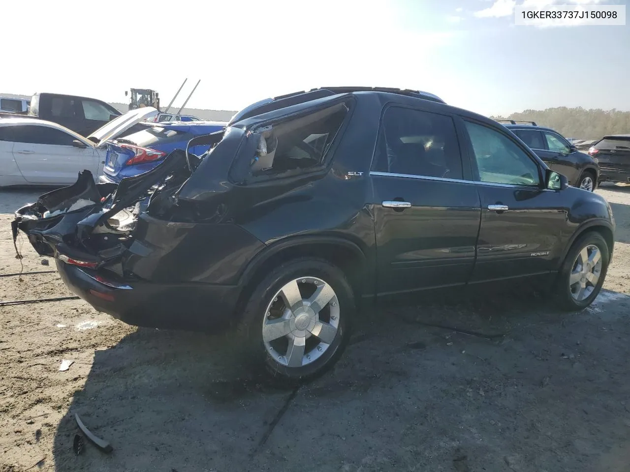 2007 GMC Acadia Slt-2 VIN: 1GKER33737J150098 Lot: 73806294