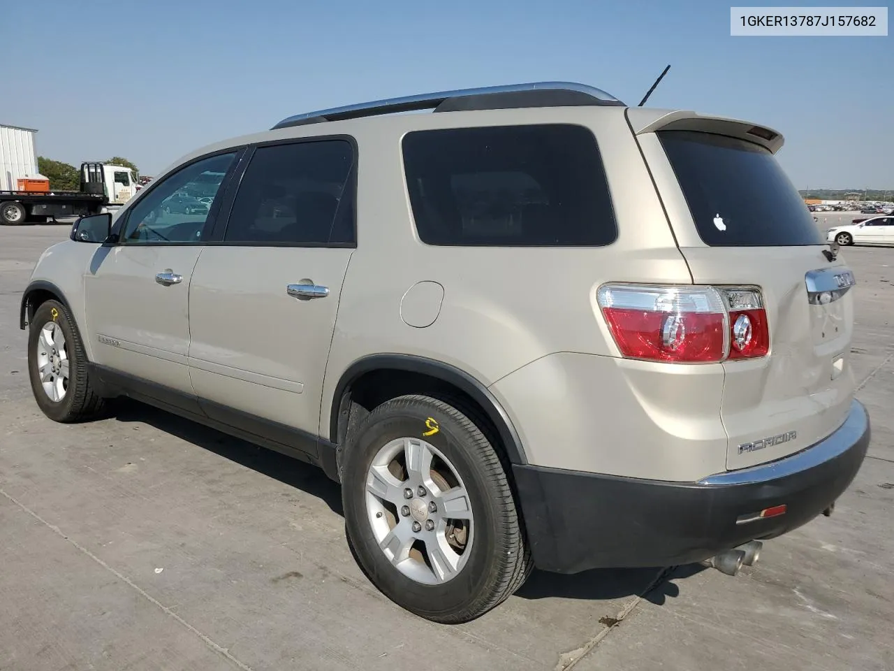 2007 GMC Acadia Sle VIN: 1GKER13787J157682 Lot: 74080124