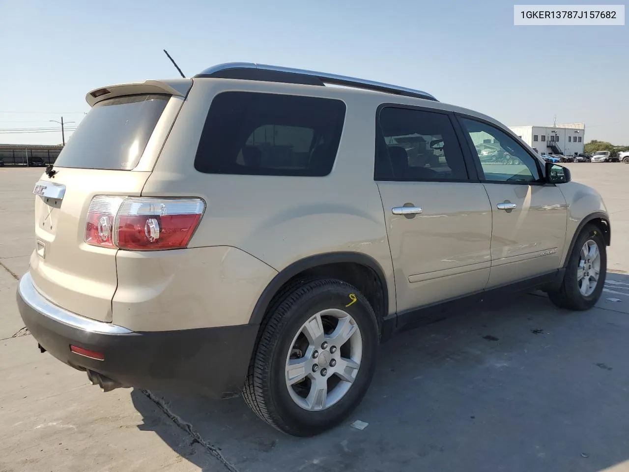 1GKER13787J157682 2007 GMC Acadia Sle