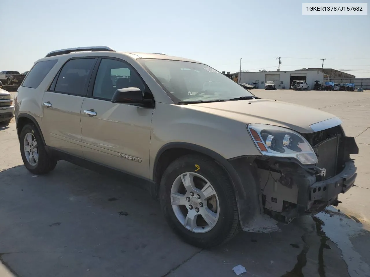 2007 GMC Acadia Sle VIN: 1GKER13787J157682 Lot: 74080124