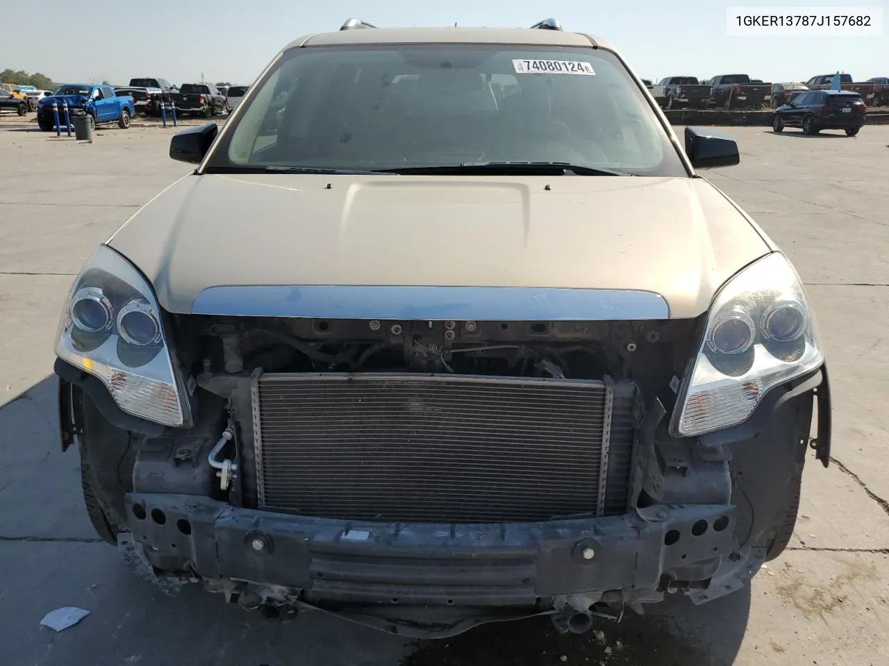 1GKER13787J157682 2007 GMC Acadia Sle