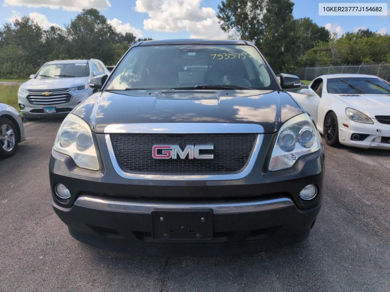 2007 GMC Acadia Slt-1 VIN: 1GKER23777J154682 Lot: 75357524