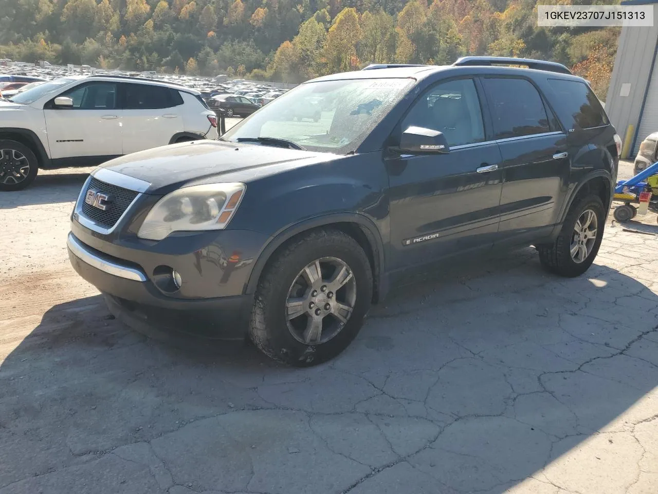 2007 GMC Acadia Slt-1 VIN: 1GKEV23707J151313 Lot: 76105494