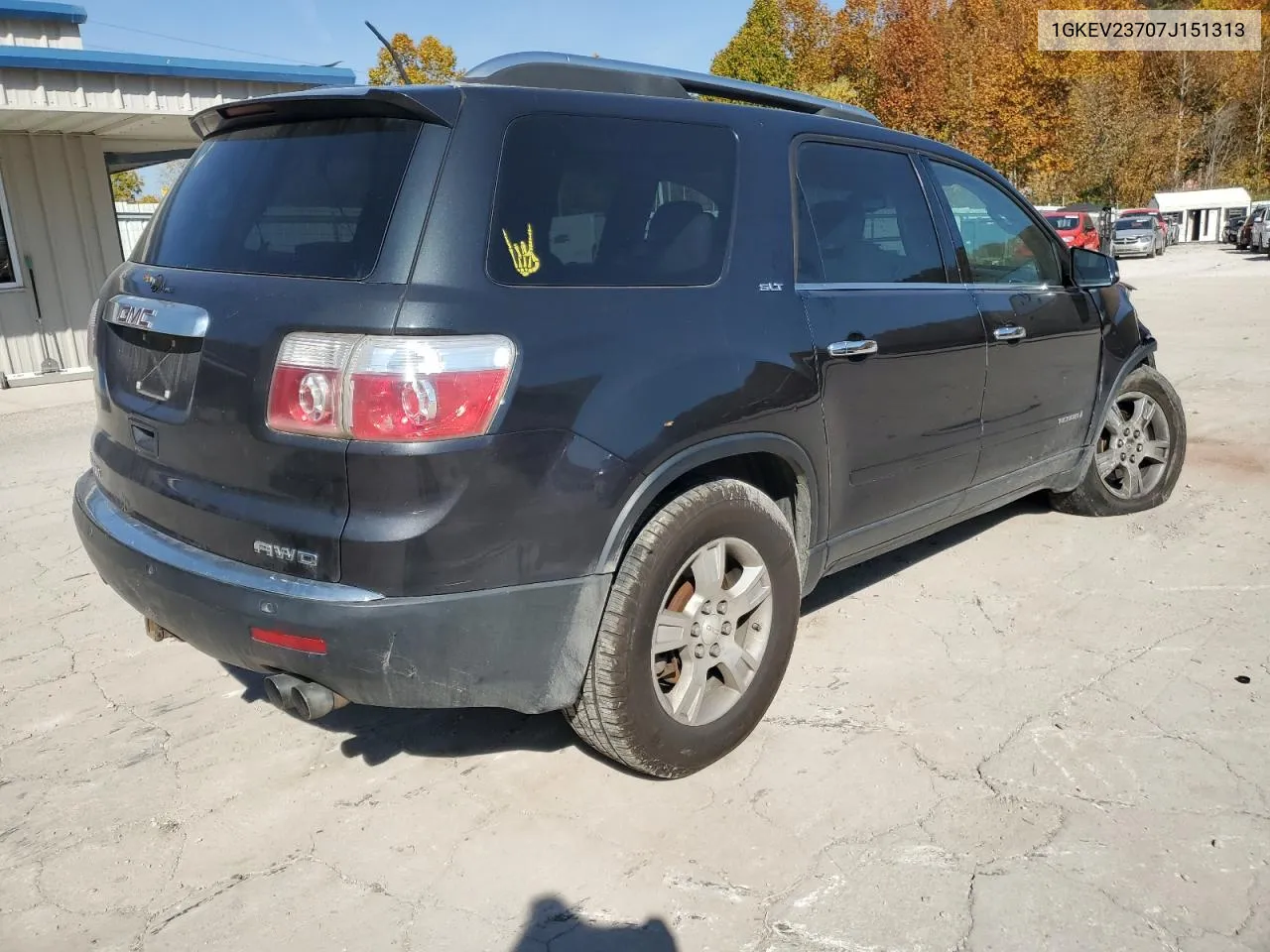 2007 GMC Acadia Slt-1 VIN: 1GKEV23707J151313 Lot: 76105494