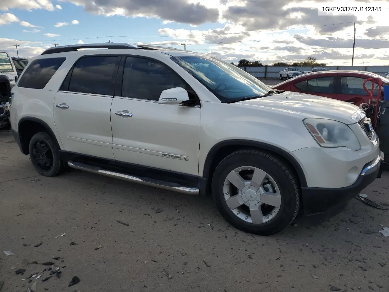 2007 GMC Acadia Slt-2 VIN: 1GKEV33747J142345 Lot: 79572304