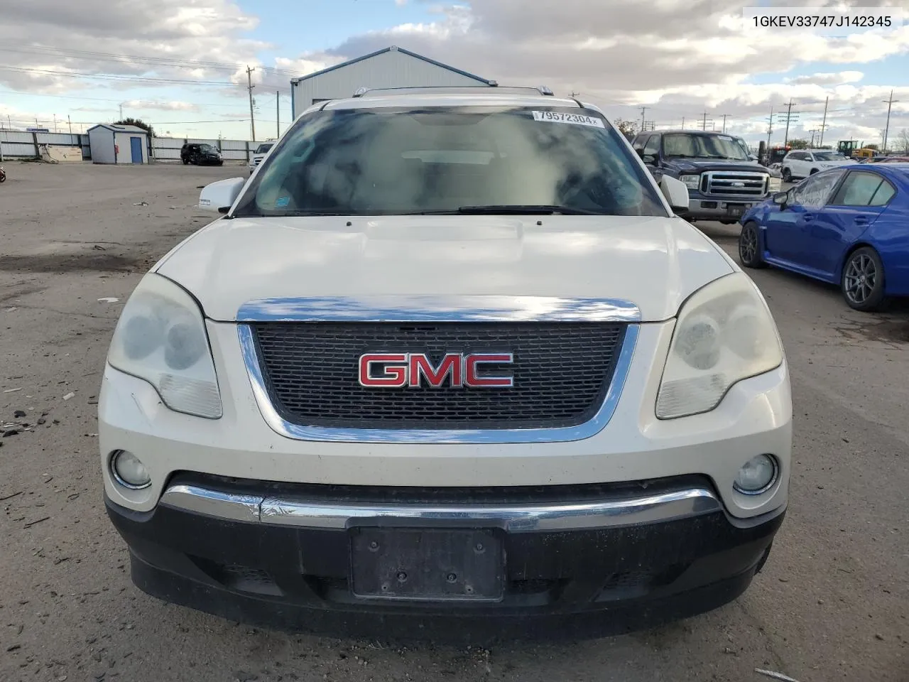 2007 GMC Acadia Slt-2 VIN: 1GKEV33747J142345 Lot: 79572304