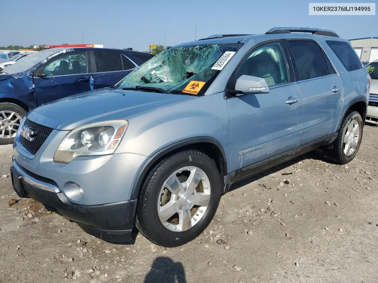 2008 GMC Acadia Slt-1 VIN: 1GKER23768J194995 Lot: 58959364