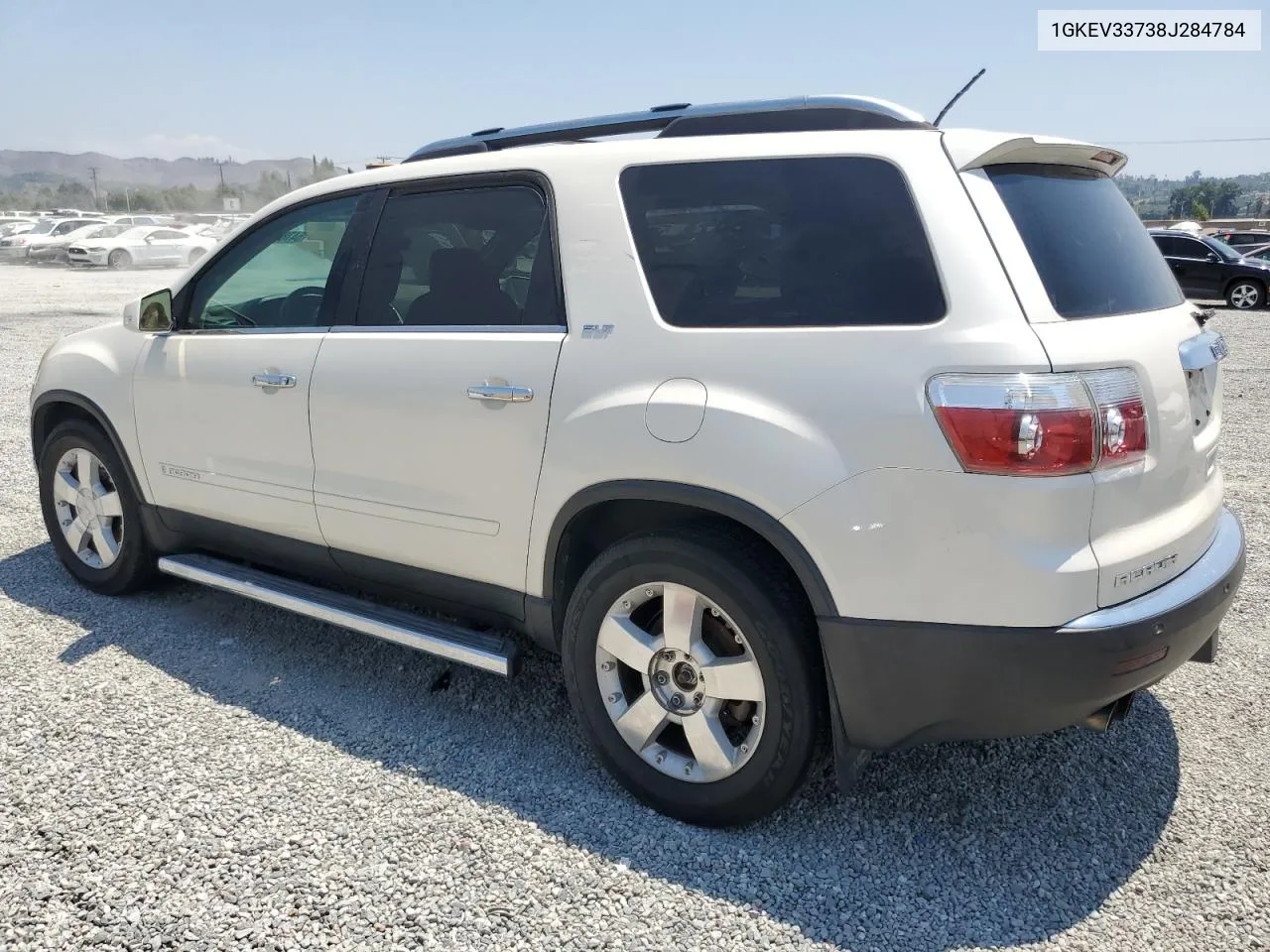 2008 GMC Acadia Slt-2 VIN: 1GKEV33738J284784 Lot: 64785264