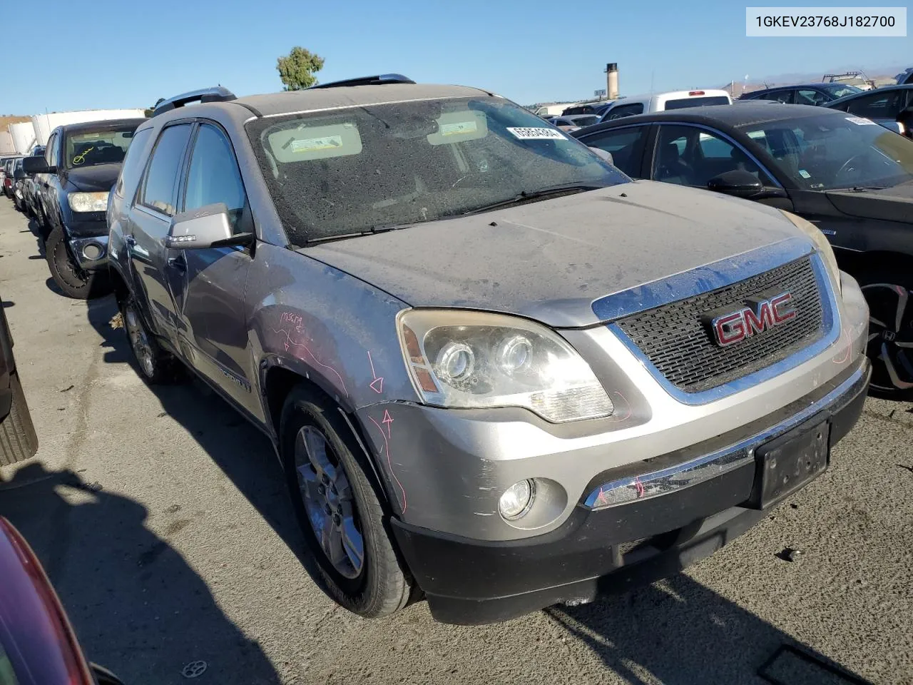 2008 GMC Acadia Slt-1 VIN: 1GKEV23768J182700 Lot: 65854384