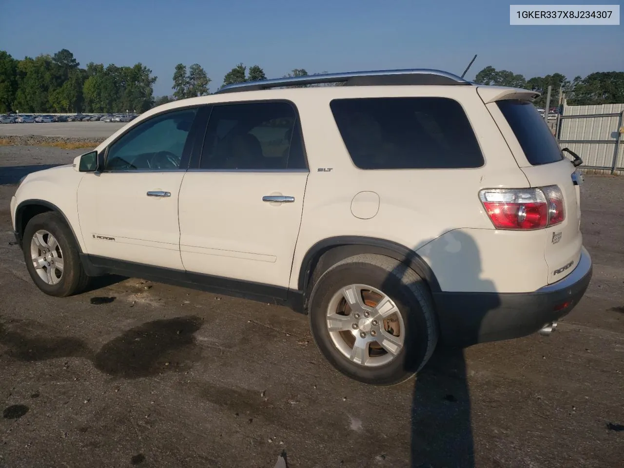 2008 GMC Acadia Slt-2 VIN: 1GKER337X8J234307 Lot: 67202954