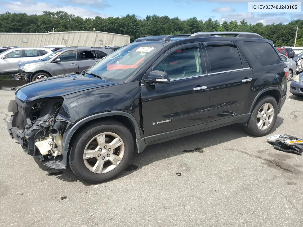 2008 GMC Acadia Slt-2 VIN: 1GKEV33748J248165 Lot: 67692384