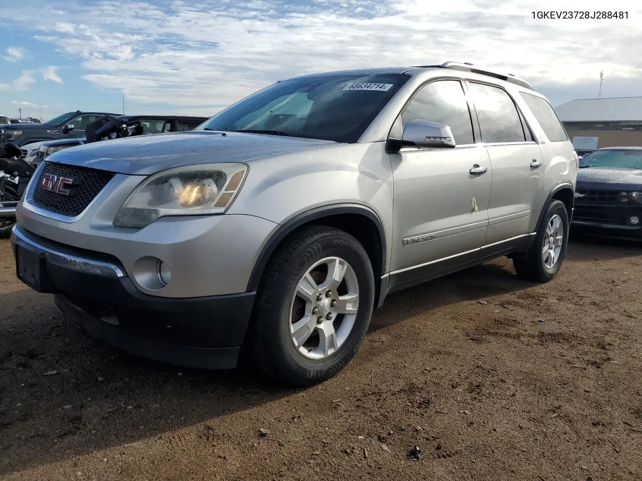 1GKEV23728J288481 2008 GMC Acadia Slt-1