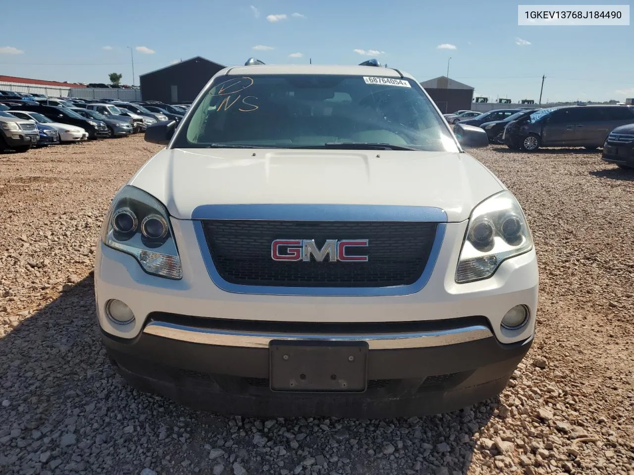 1GKEV13768J184490 2008 GMC Acadia Sle