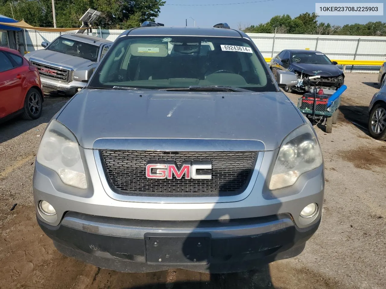 2008 GMC Acadia Slt-1 VIN: 1GKER23708J225903 Lot: 69243614