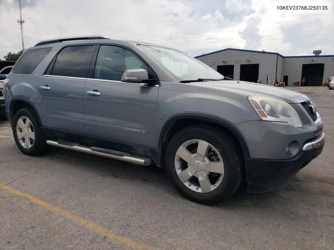 2008 GMC Acadia Slt-1 VIN: 1GKEV23768J253135 Lot: 69640134