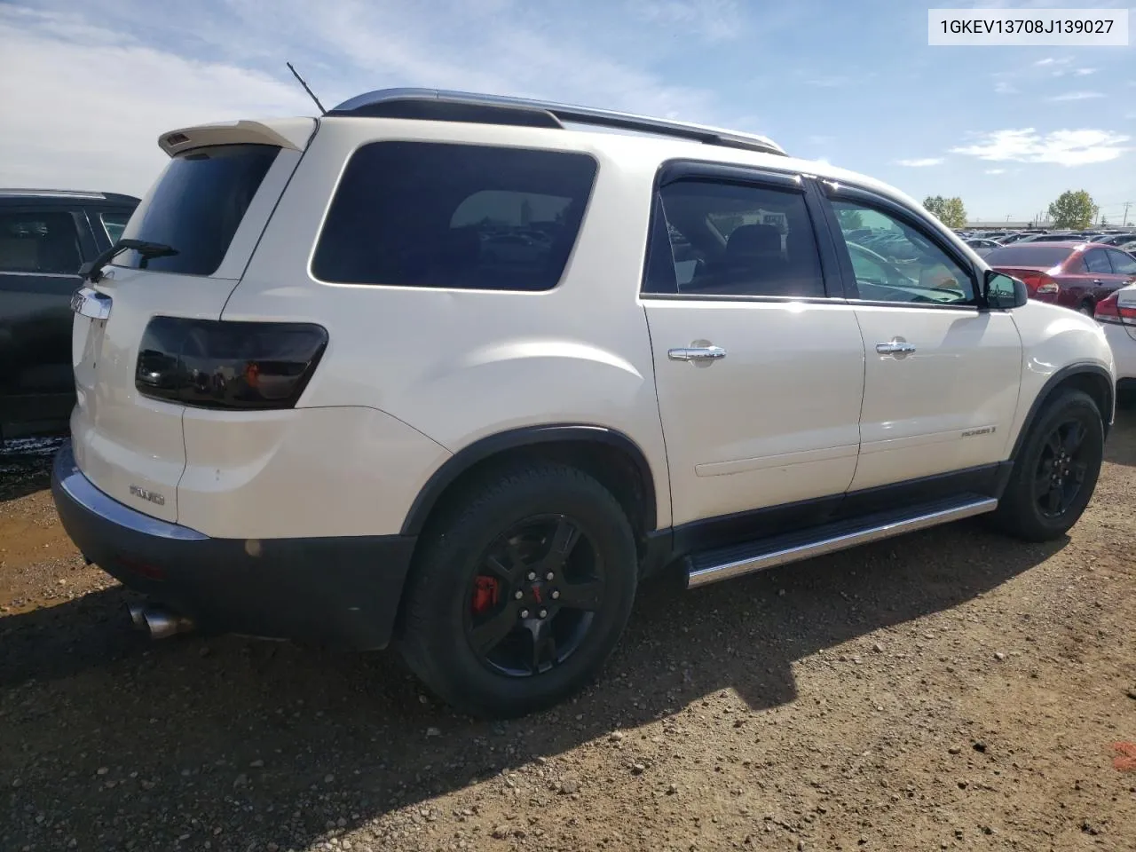 2008 GMC Acadia Sle VIN: 1GKEV13708J139027 Lot: 69972804