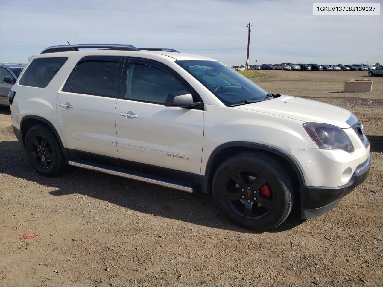 2008 GMC Acadia Sle VIN: 1GKEV13708J139027 Lot: 69972804