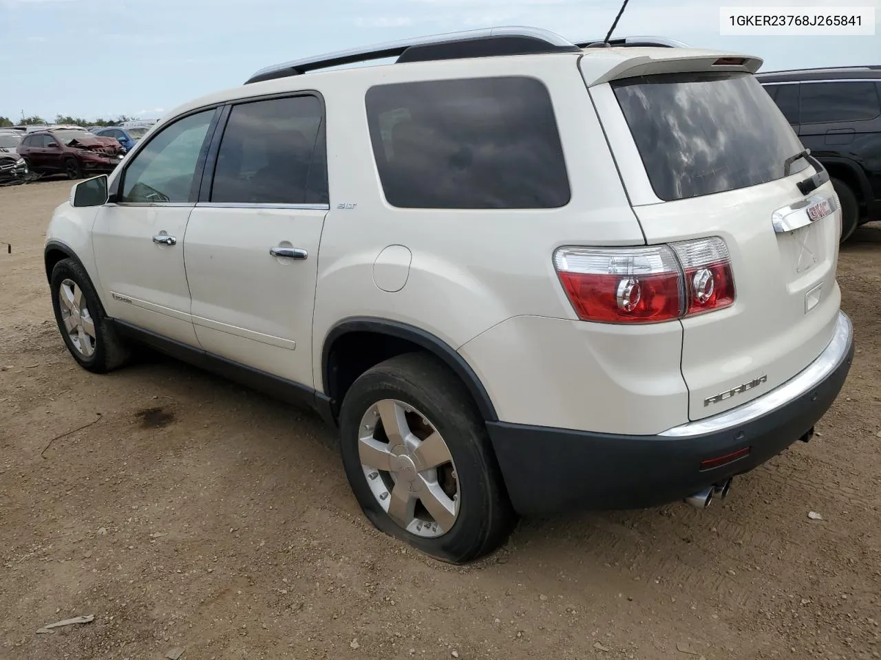 2008 GMC Acadia Slt-1 VIN: 1GKER23768J265841 Lot: 70228894