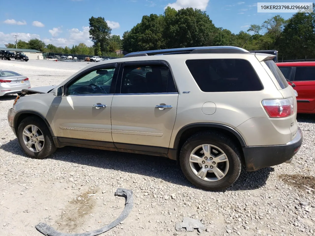 2008 GMC Acadia Slt-1 VIN: 1GKER23798J296663 Lot: 70346644