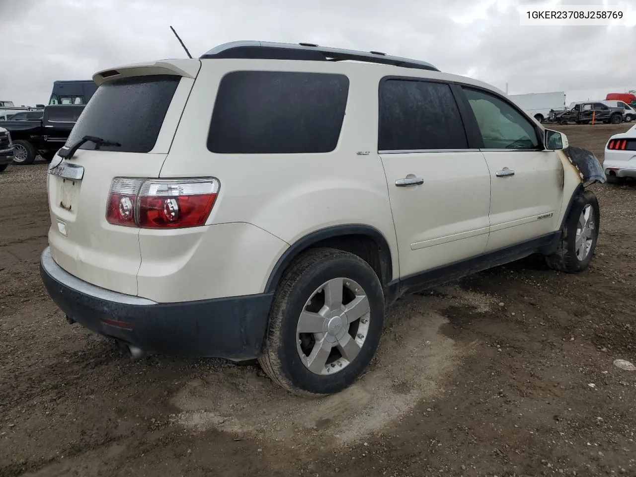 2008 GMC Acadia Slt-1 VIN: 1GKER23708J258769 Lot: 70486614