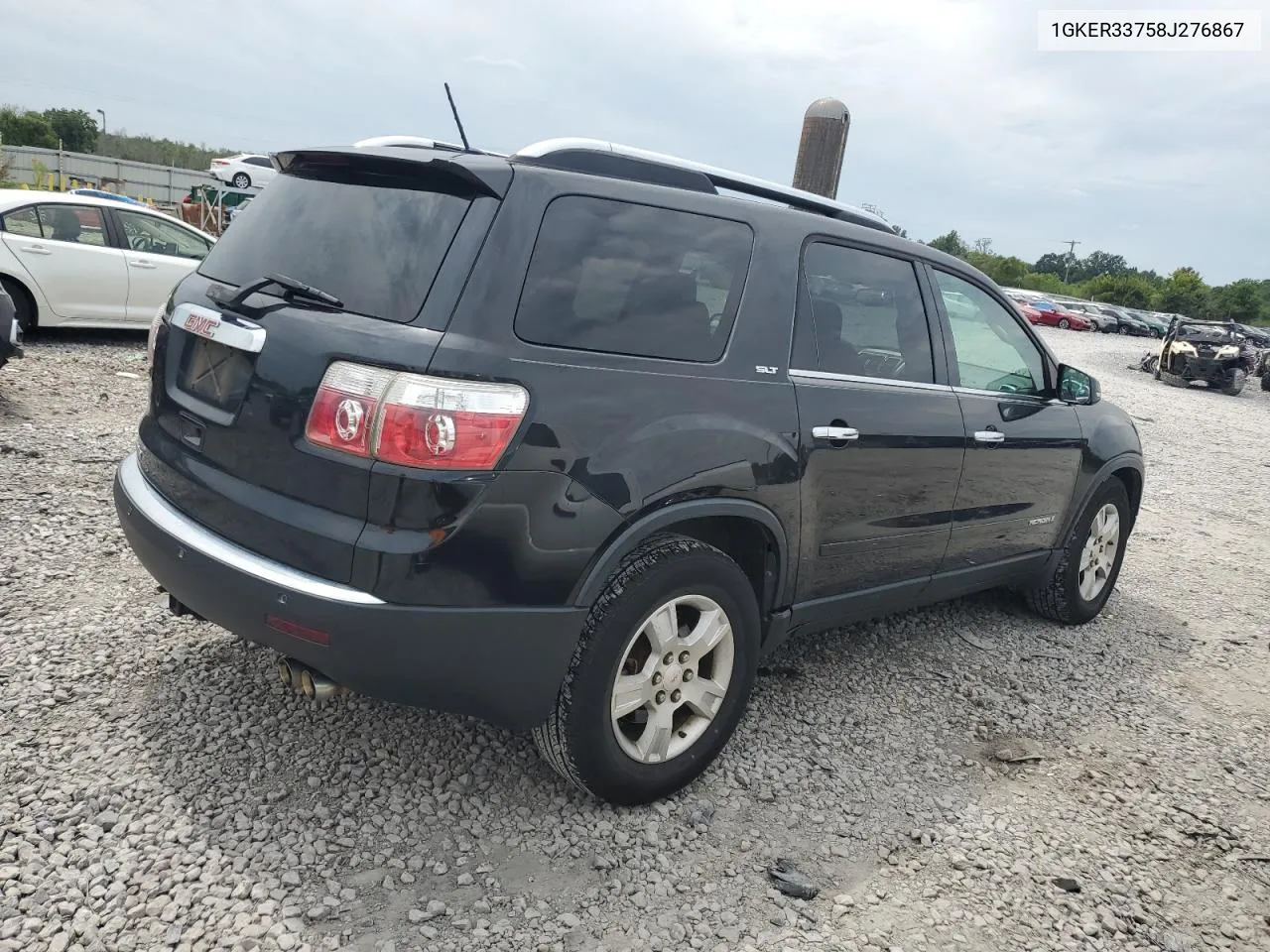 2008 GMC Acadia Slt-2 VIN: 1GKER33758J276867 Lot: 71035814