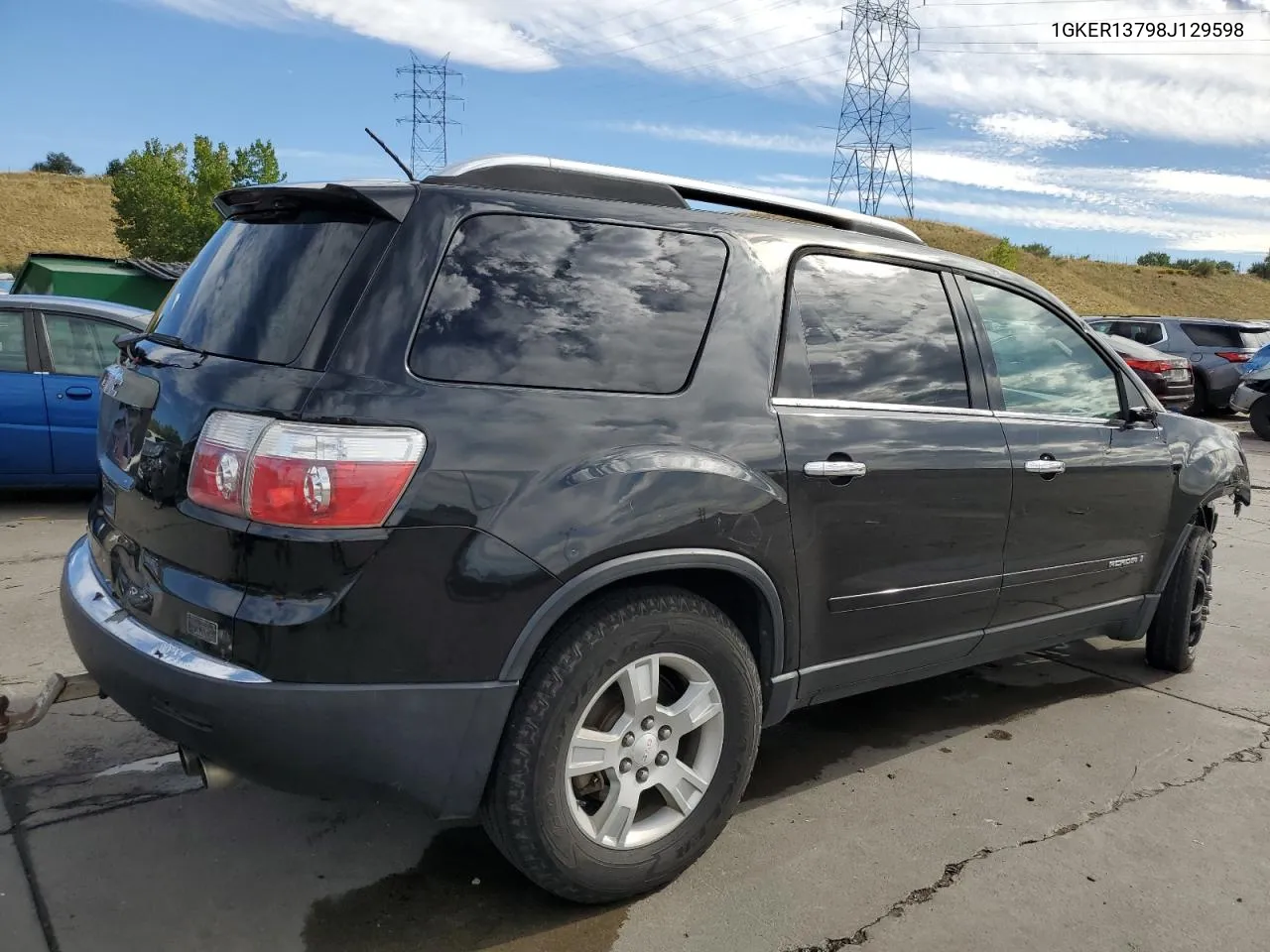 2008 GMC Acadia Sle VIN: 1GKER13798J129598 Lot: 71876644