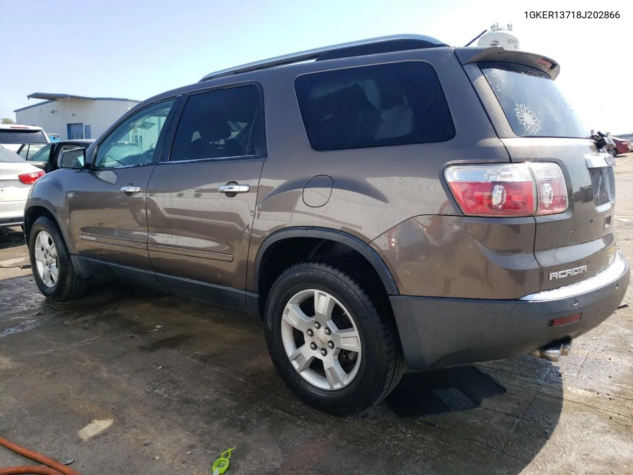 2008 GMC Acadia Sle VIN: 1GKER13718J202866 Lot: 72044604