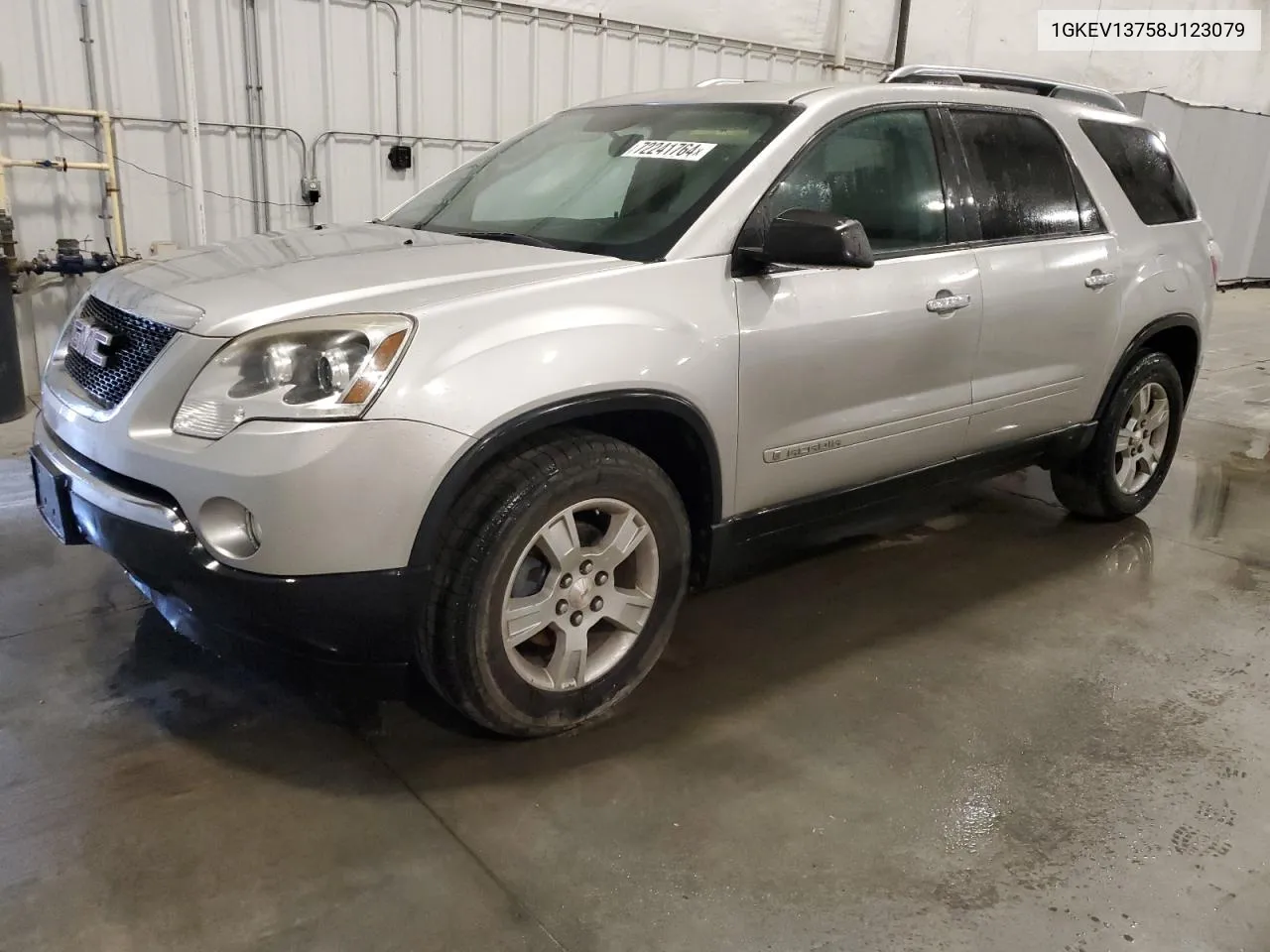 2008 GMC Acadia Sle VIN: 1GKEV13758J123079 Lot: 72241764