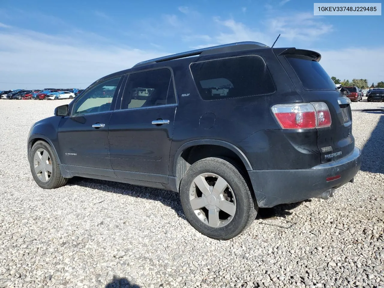 2008 GMC Acadia Slt-2 VIN: 1GKEV33748J229485 Lot: 72518624