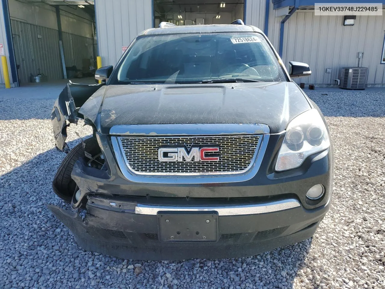 2008 GMC Acadia Slt-2 VIN: 1GKEV33748J229485 Lot: 72518624