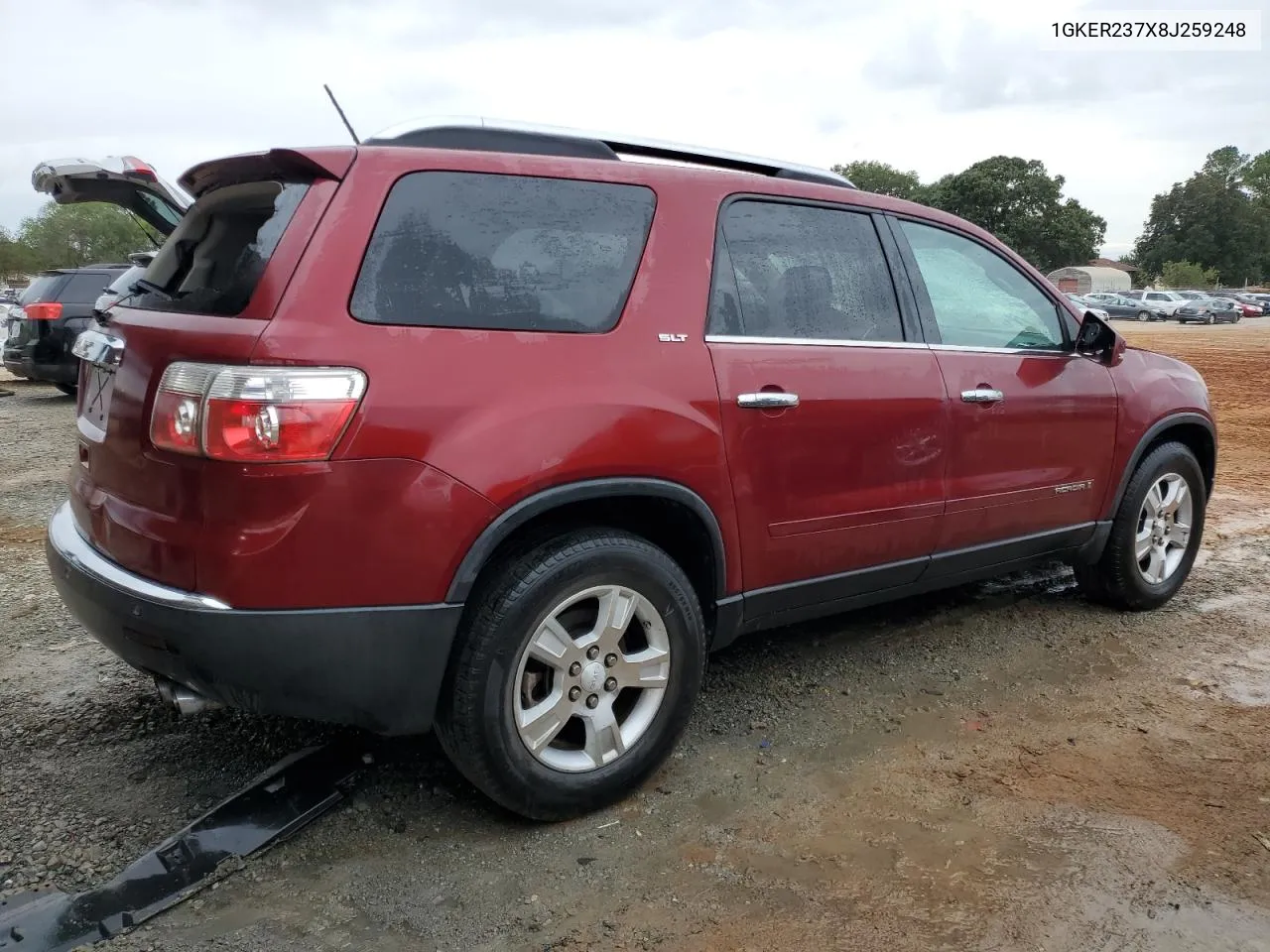 2008 GMC Acadia Slt-1 VIN: 1GKER237X8J259248 Lot: 73232574