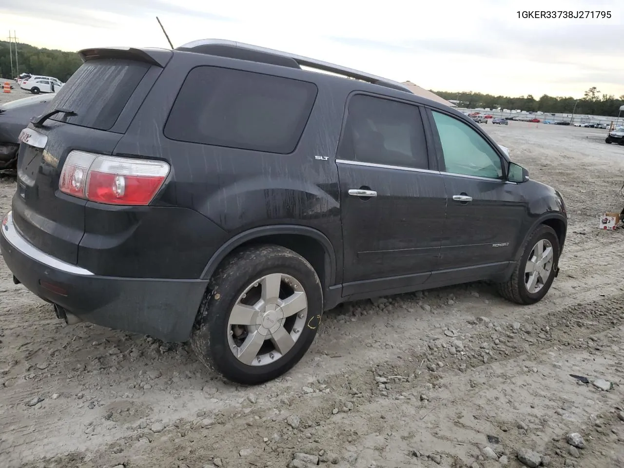 2008 GMC Acadia Slt-2 VIN: 1GKER33738J271795 Lot: 73504354